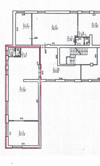 Nuomojamos administracinės patalpos Stoties g., Rožės, Panevėžio m., Panevėžio m. sav., 100.04 m2 ploto 6
