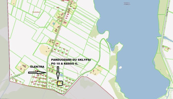 Parduodamas namų valdos paskirties sklypas Rasos g., Ginkūnų k., Šiaulių r. sav., 10 a ploto 12