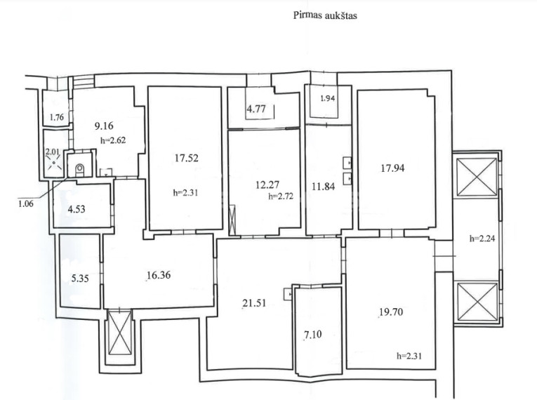 Parduodamos gamybinės, sandėliavimo patalpos Technikos g., Dainava, Kauno m., Kauno m. sav., 427 m2 ploto 21