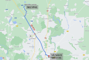 Parduodamas sklypas Šermukšnių kel., Skauduliškių k., Vilniaus r. sav., 155 a ploto 5