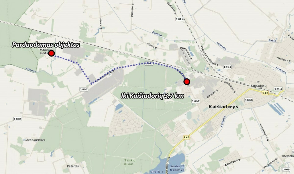 Parduodamas  sklypas Mažųjų Juodiškių k., Kaišiadorių r. sav., 591.23 a ploto 13