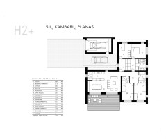Parduodamas namas Kolektyvo g., Didžiasalio k., Vilniaus r. sav., 152.24 m² ploto 5 kambariai 17