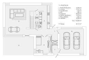 Parduodamas namas Veisiejų g., Paneriai, Vilniaus m., Vilniaus m. sav., 200.00 m² ploto 5 kambariai 11