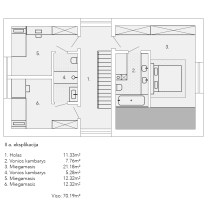 Parduodamas namas Veisiejų g., Paneriai, Vilniaus m., Vilniaus m. sav., 200.00 m² ploto 5 kambariai 12