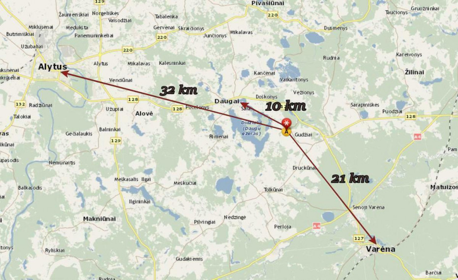 Parduodamos gamybinės, sandėliavimo patalpos Gudžių k., Varėnos r. sav., 303 m2 ploto 34