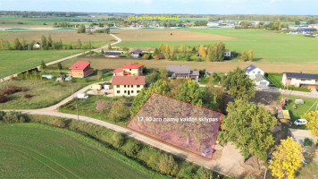 Parduodamas  sklypas Ūkininkų g., Stanaičių k., Kauno r. sav., 12.4 a ploto 1