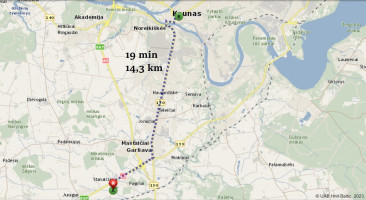 Parduodamas  sklypas Ūkininkų g., Stanaičių k., Kauno r. sav., 12.4 a ploto 7