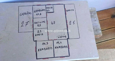 Parduodamas namas Šnaukštų k., Klaipėdos r. sav., 108 m2 ploto, 1 aukštai 7