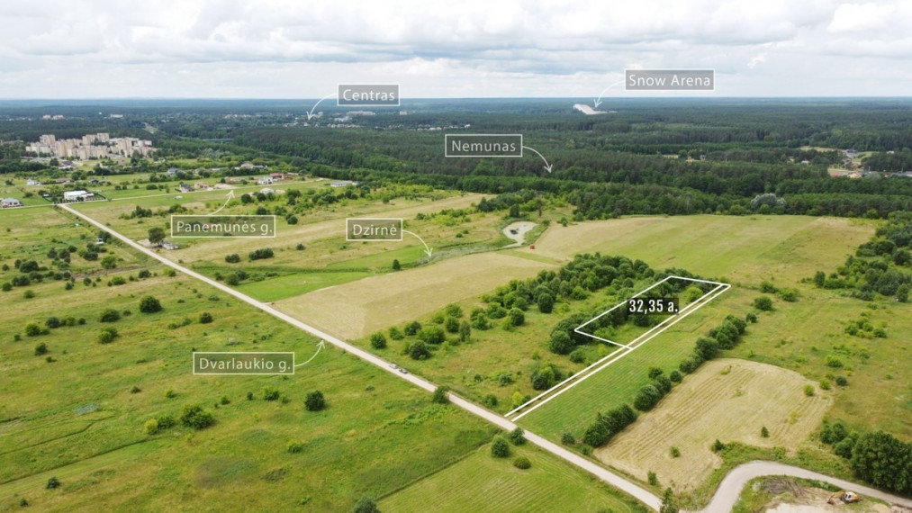 Parduodamas sklypas Dvarlaukio g., Neravų k., Druskininkų sav., 32.35 a ploto 1