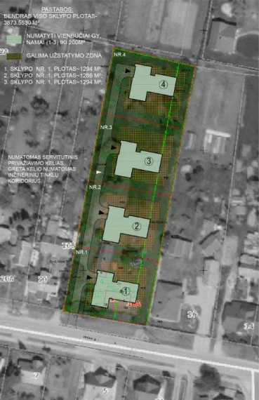 Parduodamas  sklypas Vilniaus g., Kazlų Rūdos m., Kazlų Rūdos sav., 30 a ploto 4