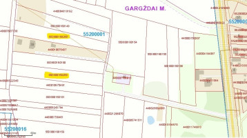 Parduodamas žemės ūkio paskirties sklypas Kretingos plento g., Gargždų m., Klaipėdos r. sav., 50 a ploto 5