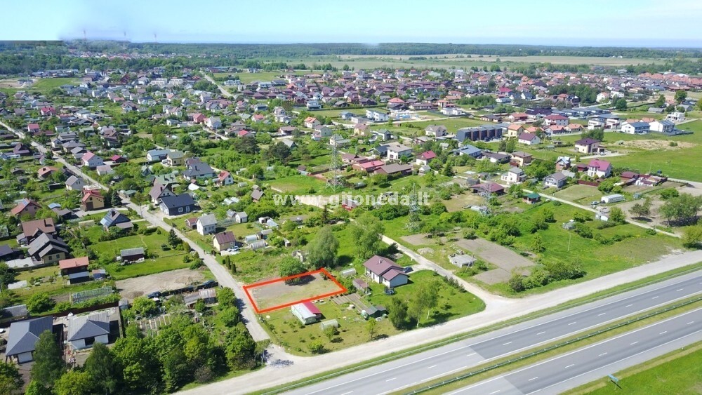 Parduodamas daugiaaukštės gyvenamosios paskirties sklypas Jazminų g., Purmalių k., Klaipėdos r. sav., 6.69 a ploto 3