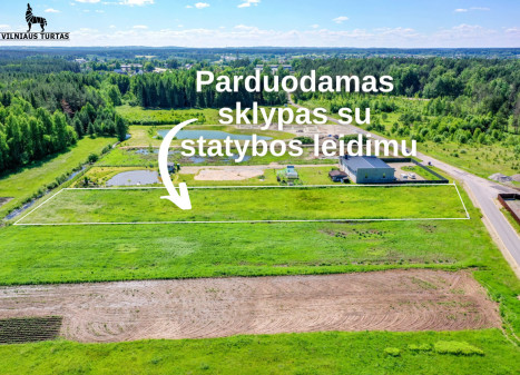 Parduodamas kitos paskirties sklypas Dėdoniškių g., Mickūnų mstl., Vilniaus r. sav., 54.26 a ploto