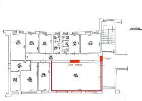 Nuomojamos administracinės, kitos paskirties patalpos Savanorių a., Centras, Panevėžio m., Panevėžio m. sav., 74.21 m2 ploto 13