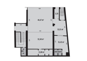 Nuomojamos administracinės, kitos paskirties, paslaugų, prekybos patalpos S. Žukausko g.39-53, Šiaurės miestelis, Vilniaus m., Vilniaus m. sav., 128.07 m2 ploto 27