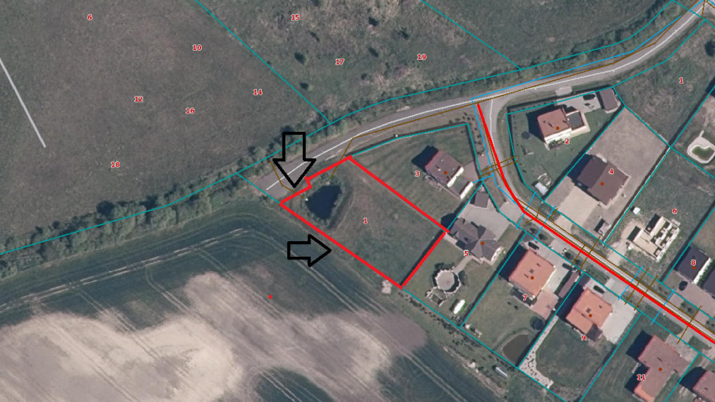 Parduodamas daugiaaukštės gyvenamosios paskirties sklypas Žvaigždynų g., Lelių k., Klaipėdos r. sav., 18.5 a ploto 1