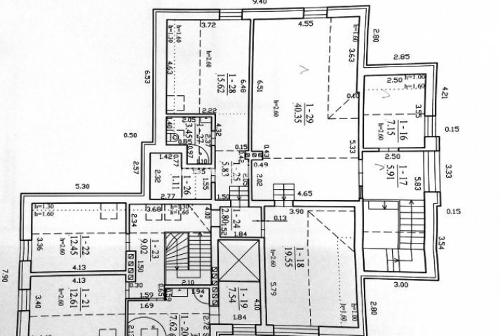 Parduodamos administracinės patalpos Mazūriškių k., Klaipėdos r. sav., 396 m2 ploto 9