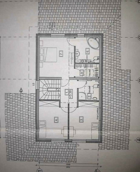 Parduodamas namas Radailių k., Klaipėdos r. sav., 188 m2 ploto, 2 aukštai 8