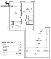 Parduodamas butas Rygos g., Justiniškės, Vilniaus m., Vilniaus m. sav., 74.02 m2 ploto, 3 kambariai 11