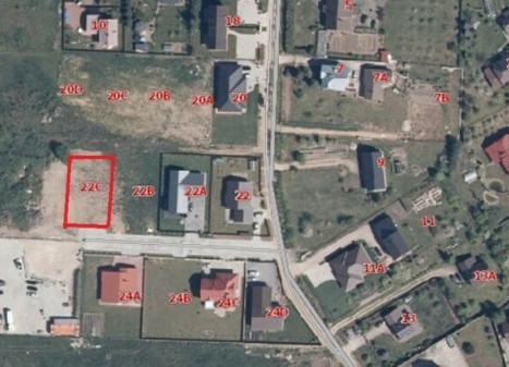 Parduodamas daugiaaukštės gyvenamosios paskirties sklypas Kalnelio g., Gindulių k., Klaipėdos r. sav., 11.27 a ploto