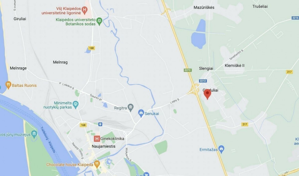 Parduodamas daugiaaukštės gyvenamosios paskirties sklypas Kalnelio g., Gindulių k., Klaipėdos r. sav., 11.27 a ploto 3