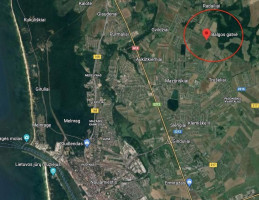 Parduodamas daugiaaukštės gyvenamosios paskirties sklypas Balgos g., Trušelių k., Klaipėdos r. sav., 11 a ploto 12