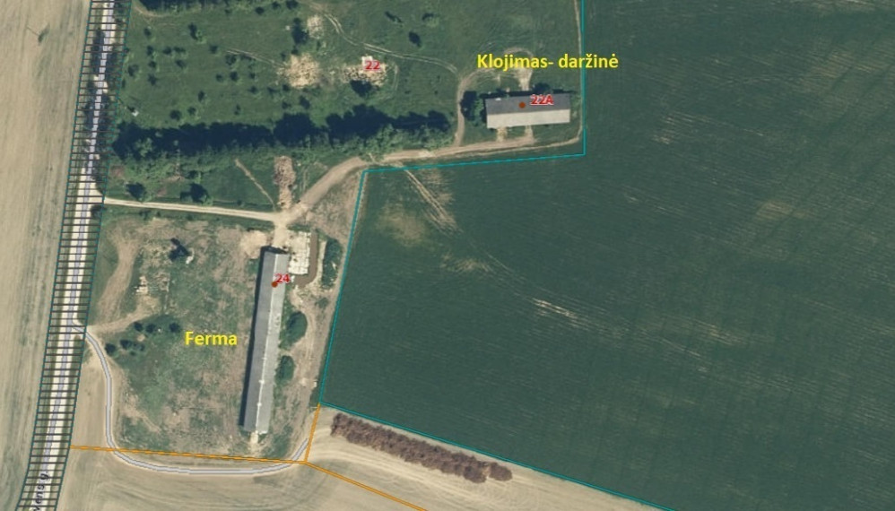Parduodamos kitos paskirties patalpos Lėvens, Pažąsų k., Pasvalio r. sav., 1389.19 m2 ploto 5
