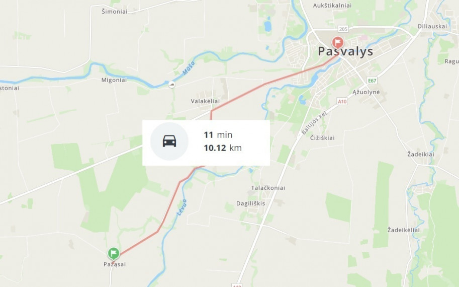 Parduodamos kitos paskirties patalpos Lėvens, Pažąsų k., Pasvalio r. sav., 1389.19 m2 ploto 6