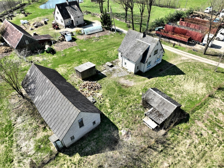 Parduodamas namas Saulėtekio, Virgainių k., Raseinių r. sav., 103.9 m2 ploto, 1 aukštai 9