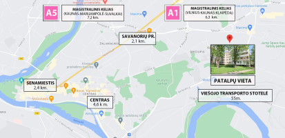 Nuomojamos administracinės, kitos paskirties, paslaugų, prekybos patalpos Kovo 11-osios g., Dainava, Kauno m., Kauno m. sav., 60.39 m2 ploto 14