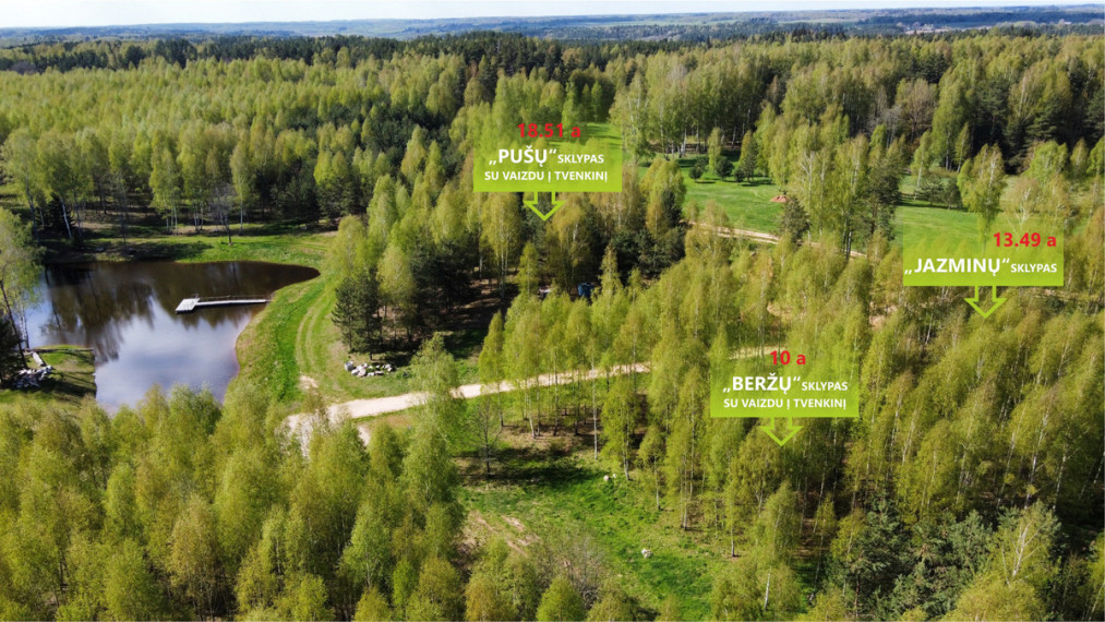Parduodamas  sklypas Luokesos, Alksniškių k., Molėtų r. sav., 18.51 a ploto 13