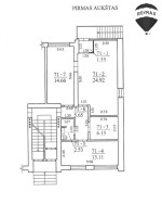 Nuomojamos patalpos Respublikos g., , Panevėžyje, 68.57 kv.m ploto 12