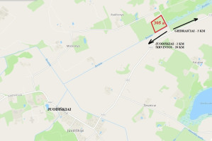 Parduodamas  sklypas Šlevėtrų k., Širvintų r. sav., 305 a ploto 11
