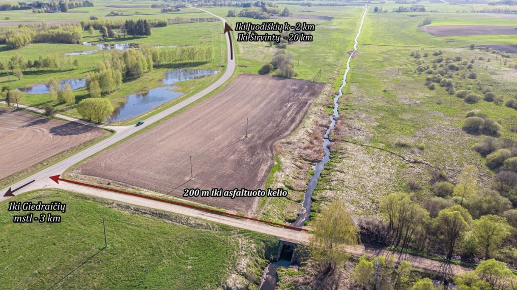 Parduodamas sklypas Šlevėtrų k., Širvintų r. sav., 305 a ploto 5