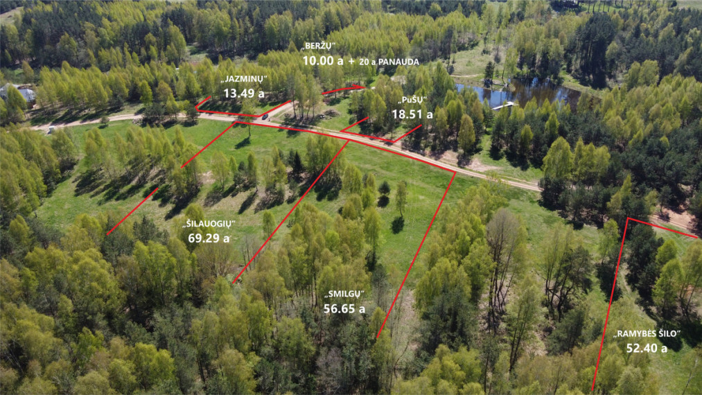 Parduodamas namų valdos paskirties sklypas Luokesos, Alksniškių k., Molėtų r. sav., 69.29 a ploto 22