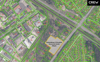 Parduodamas 2.8 ha ploto Komercinės paskirties sklypas Serbentų g., Šiaulių mieste 11