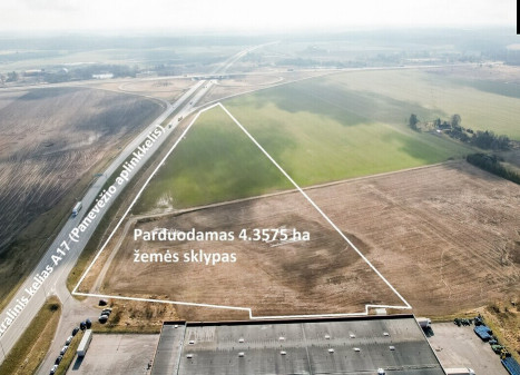 Parduodamas sklypas Panevėžio aplinkl., Šilagalio k., 436 a ploto