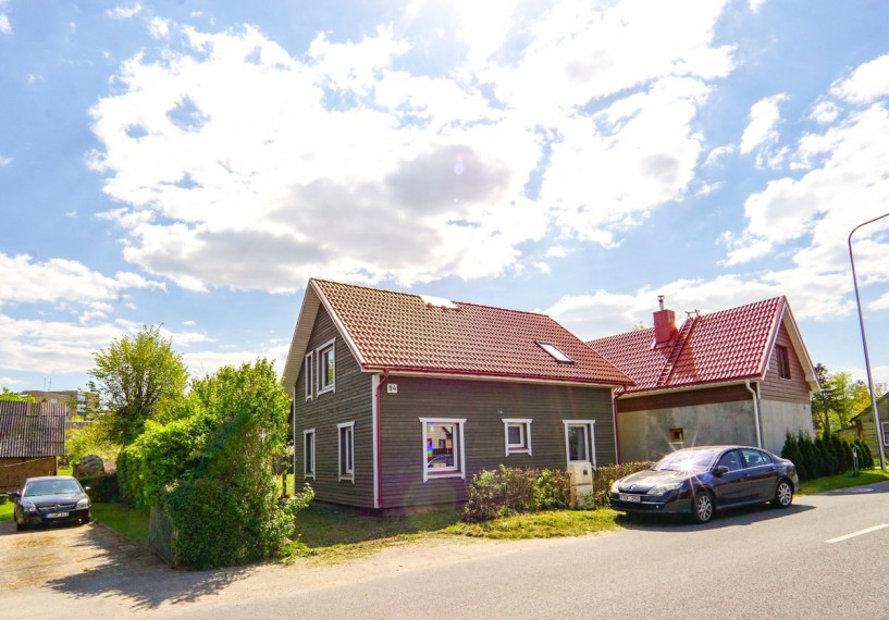 Parduodamas namas Biržų g., Pasvalio m., Pasvalio r. sav., 89.64 m2 ploto, 2 aukštai 1