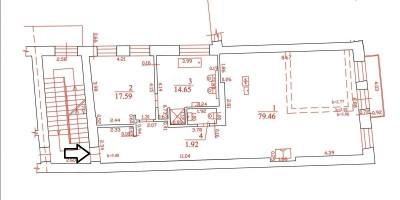 Parduodamas butas Totorių g., Senamiestyje, Vilniuje, 114 kv.m ploto 17