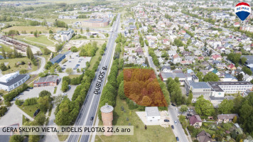 Parduodamas sklypas Gumbinės g., Centre, Šiauliuose, 22.62 a ploto 1