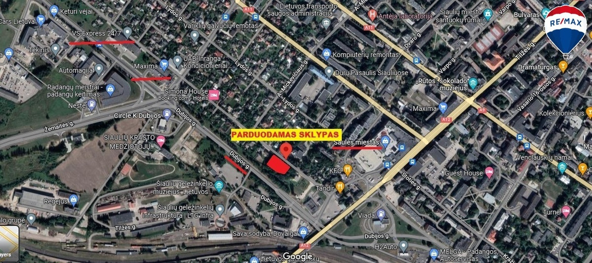 Parduodamas sklypas Gumbinės g., Centre, Šiauliuose, 22.62 a ploto 8