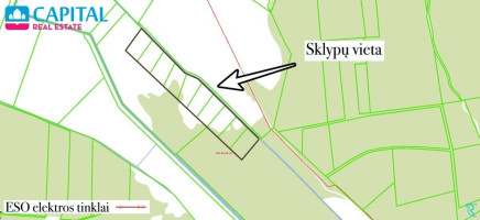 Parduodamas  sklypas Slabados k., Trakų r. sav., 583 a ploto 5