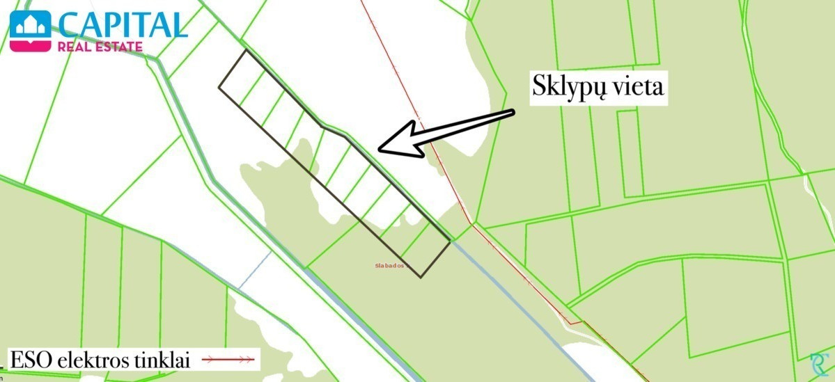 Parduodamas sklypas Slabados k., Trakų r. sav., 583 a ploto 5