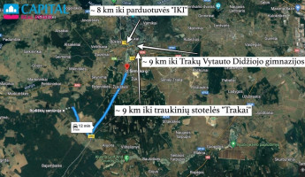 Parduodamas  sklypas Slabados k., Trakų r. sav., 583 a ploto 12