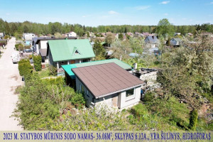 Parduodamas namas Žibutės Sodų 1-oji g., Bačiūnai, Šiaulių m., Šiaulių m. sav., 36.08 m² ploto 1 kambarys 4