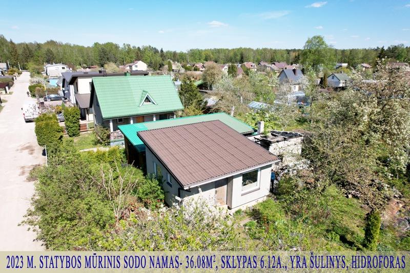 Parduodamas namas Žibutės Sodų 1-oji g., Bačiūnai, Šiaulių m., Šiaulių m. sav., 36.08 m² ploto 1 kambarys 4