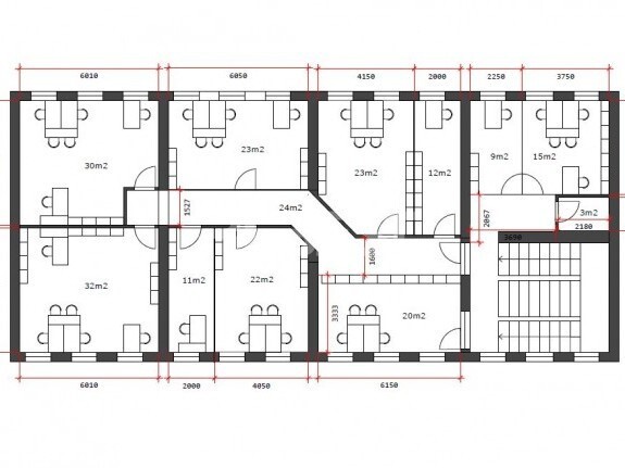 Nuomojamos paslaugų, prekybos patalpos Turgaus a., Centras, Šiaulių m., Šiaulių m. sav., 9 m2 ploto 2