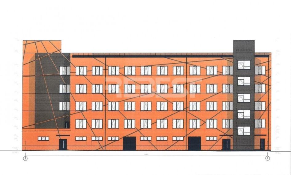 Parduodamos administracinės, paslaugų, prekybos patalpos Šarūno g., Gubernija, Šiaulių m., Šiaulių m. sav., 2435.36 m2 ploto 7