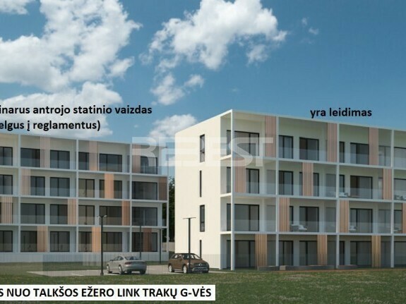 Parduodamas namų valdos paskirties sklypas Trakų g., Centras, Šiaulių m., Šiaulių m. sav., 28.9 a ploto 2