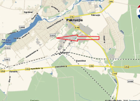 Parduodamas sklypas J. Janonio g., Panevėžyje, 169 a ploto